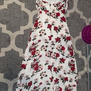 Floral maxi dress